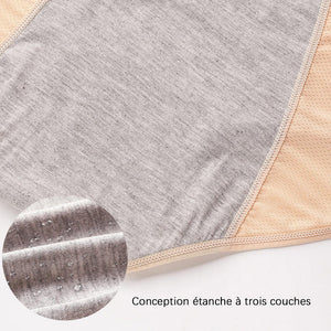 Culotte anti-fuite triple épaisseur pour femme