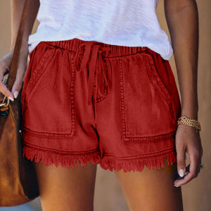 short en Jean décontracté pour femme