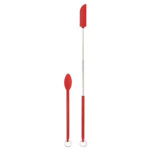 Mini spatule télescopique en silicone