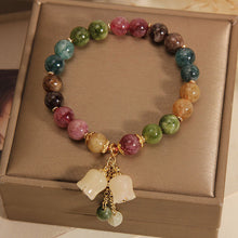 Charger l&#39;image dans la galerie, Bracelet tourmaline de couleur naturelle