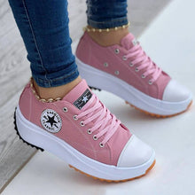 Charger l&#39;image dans la galerie, Chaussures en toile Baskets mode femme