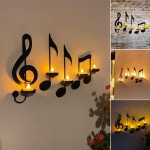 Charger l&#39;image dans la galerie, 🔥Applique Murale Note de Musique Noire💡