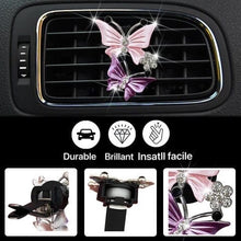 Charger l&#39;image dans la galerie, Accessoires de voiture papillon Bling, désodorisant de voiture mignon