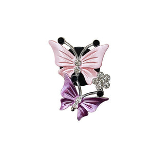 Accessoires de voiture papillon Bling, désodorisant de voiture mignon