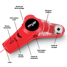 Charger l&#39;image dans la galerie, Domom® - Assistant de perçage avec niveau laser