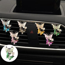 Charger l&#39;image dans la galerie, Accessoires de voiture papillon Bling, désodorisant de voiture mignon